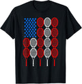 American Flag Tennis Balls Racket Sports Gift Player Game