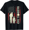 Fathers Day Baseball Dad Usa Flag Gifts For Dad Men Baseball
