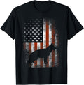 German Shepherd Shirt American Flag Usa Patriotic Dog Gift