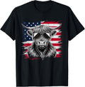 American Flag Highland Cow Of July Cow Lover