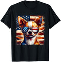 4Th Of July Chihuahua Usa American Flag Patriotic