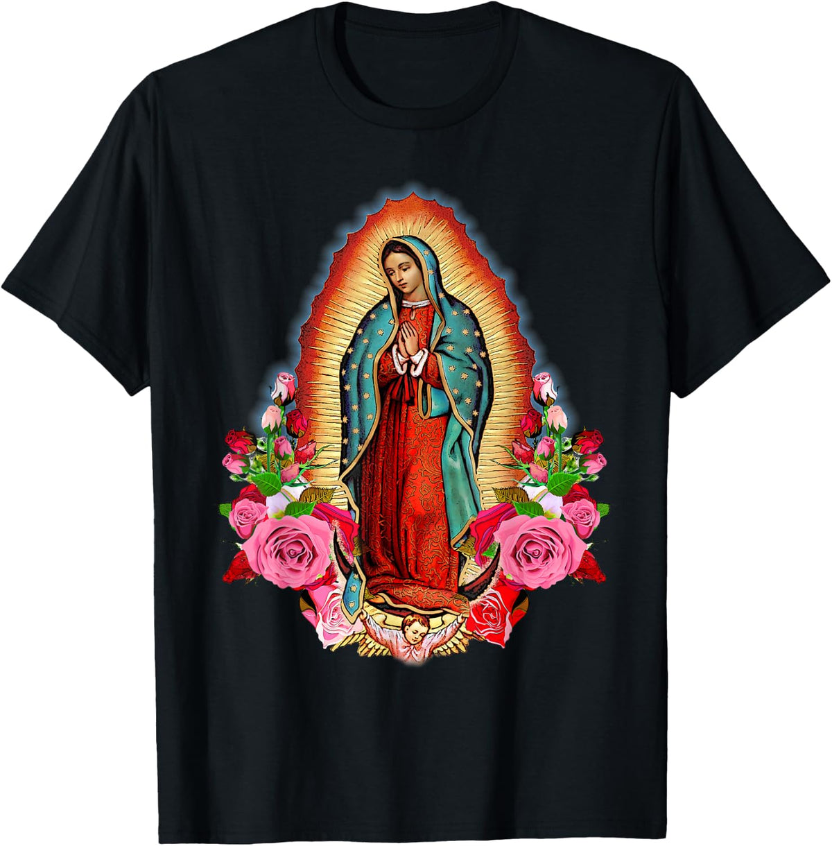Our Lady of Guadalupe Saint Virgin Mary Shirt 204