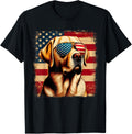 4Th Of July Labrador Retriever Usa American Flag Patriotic