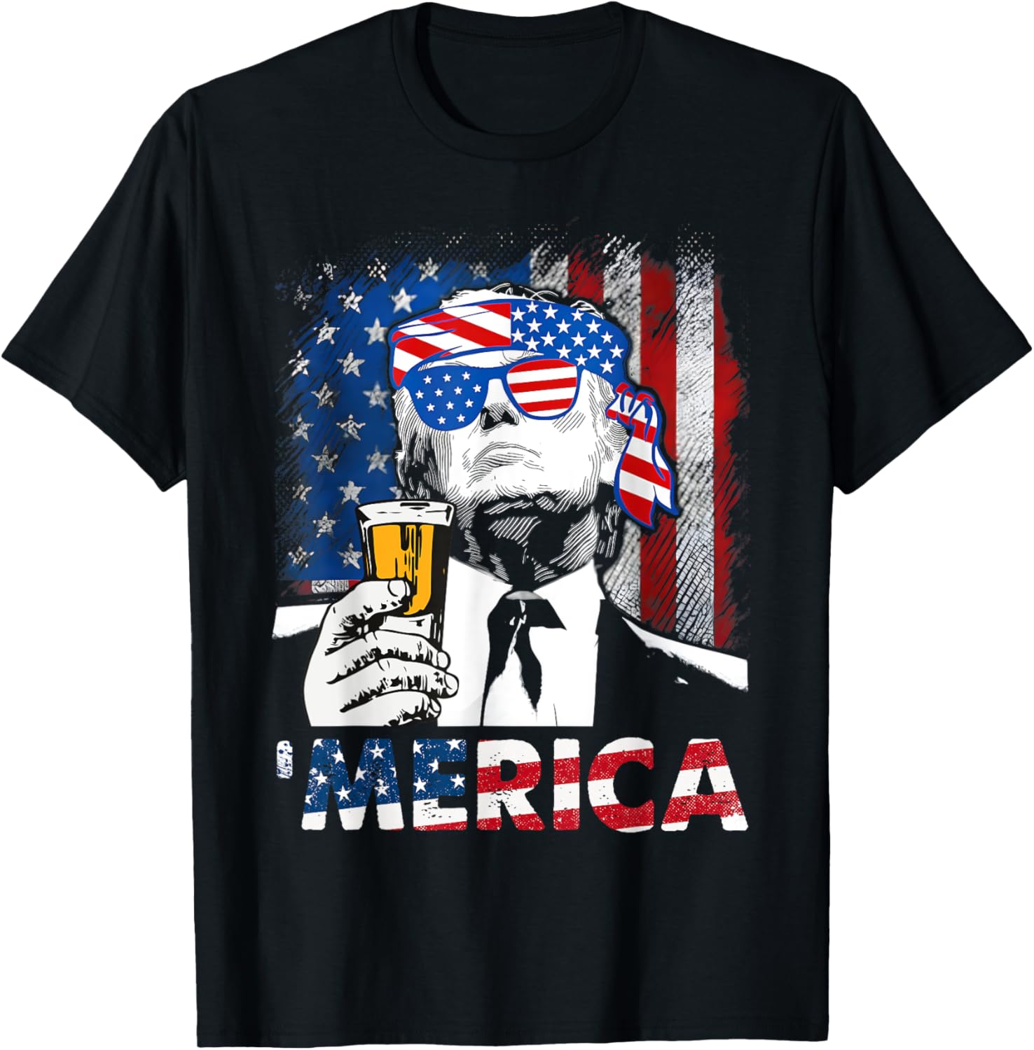 Usa America Flag Patriotic 4Th Of July Matching Men Women