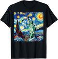 Van Gogh Style New York Art Men Women Usa American