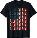 Alabama American Flag Patriotic