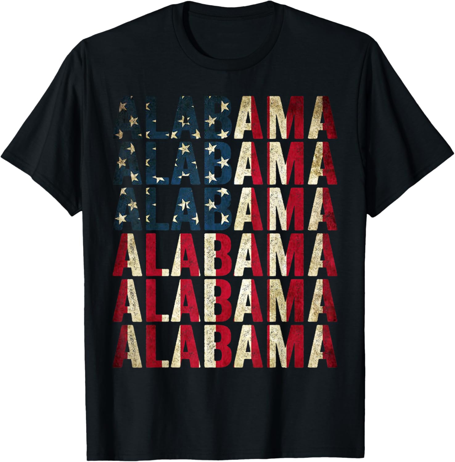 Alabama American Flag Patriotic