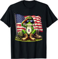 Salute Frog American Usa Flag Memorial Day 4Th Of July