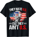 They Hate Us Cuz They Aint Us Usa American Flag 4Th Of July