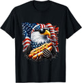 American Patriotic 4Th Of July Funny Bald Eagle Hotdog