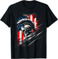 Spartan Patriotic Molon Labe American Flag Spartan Usa Greek