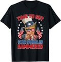 Trump 4Th Of July Shirt Star Spangled Hammered Drinking Tee