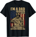 4Th Of July Usa Flag Im A Dad Grandpa And A Veteran