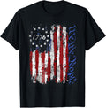 Patriotic 1776 We The People Usa Vintage Old American Flag