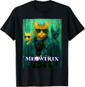 The Meowtrix Gaming Parody Movie Cat Sci Fi Humor Yarn Meow