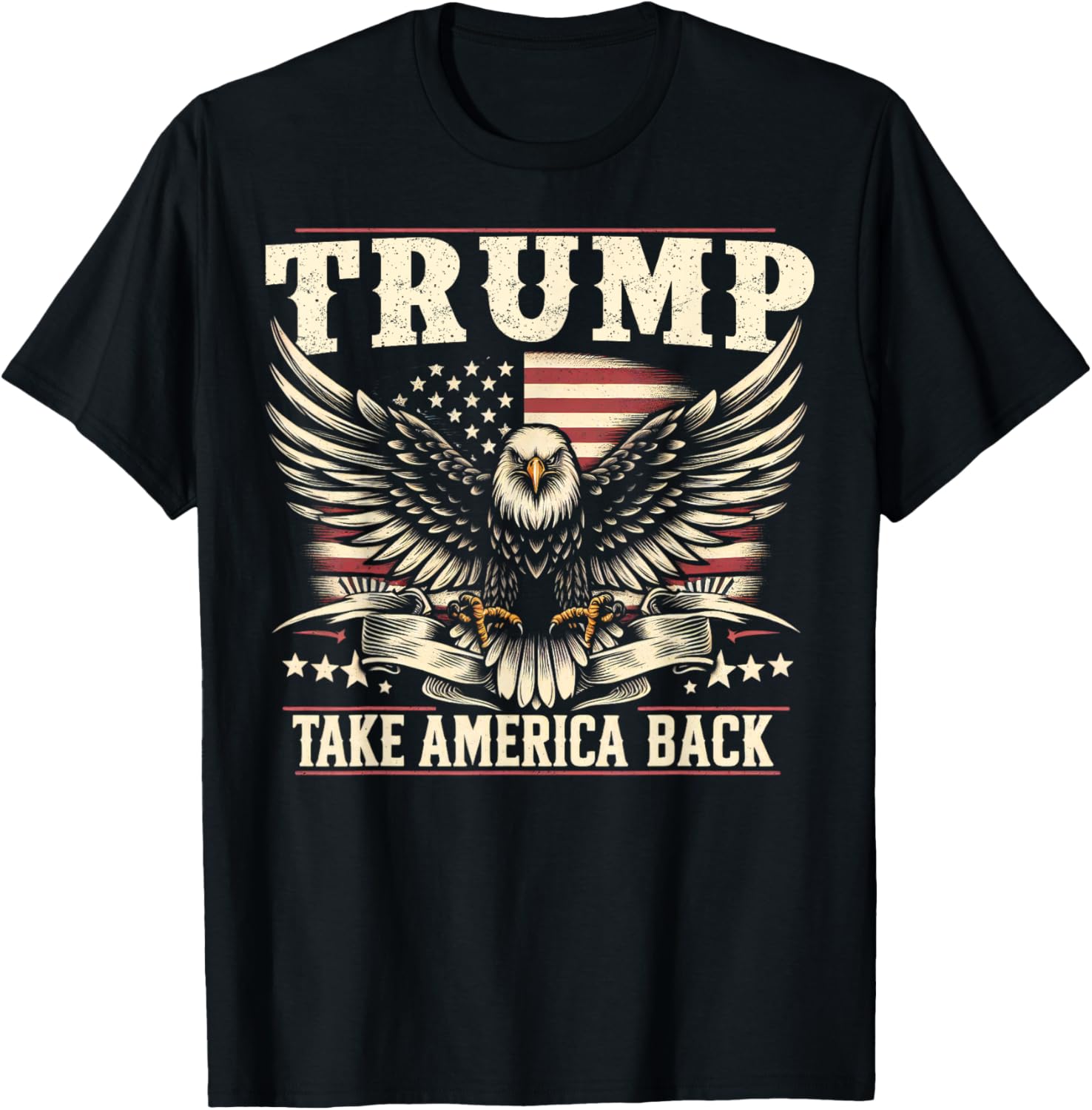 Trump 2024 Usa Flag Take America Back Eagle American Flag