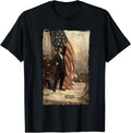 4Th Of July Independence Day American Flag Abraham Lincoln
