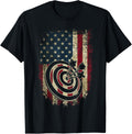 Vintage Usa American Flag Pride Darts Patriotic Men Boys