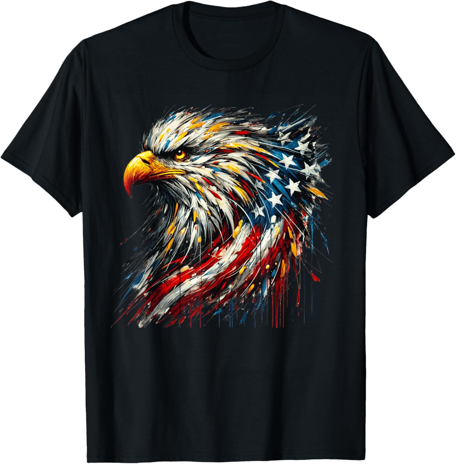 4Th Of July Usa Flag Bald Eagle Patriotic Pride Men Boys
