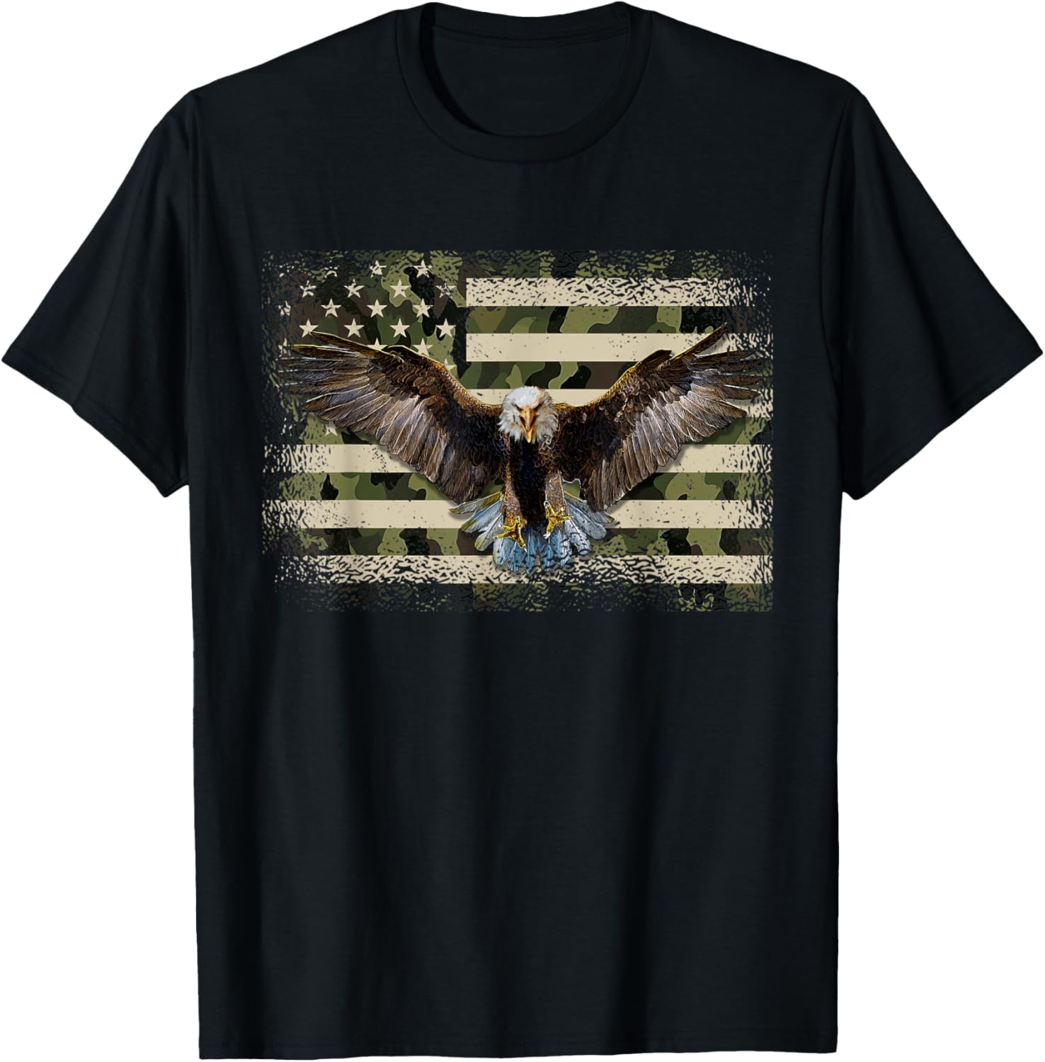 Camouflage American Flag Usa Patriotic Eagle 4Th Of July
