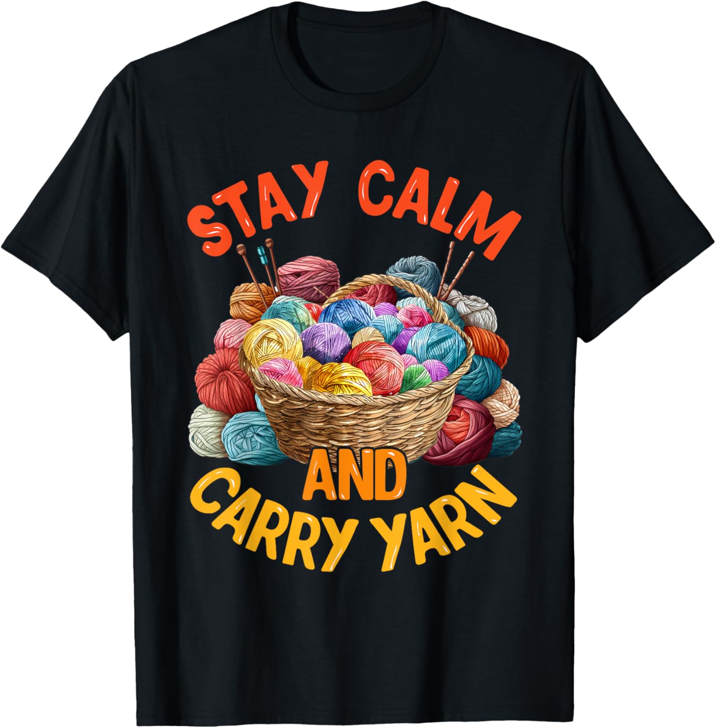 Yarn Collection STAY CALM AND CARRY YARN Funny Collector