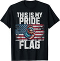 This Is My Pride Flag American Flag Bigfoot 4Th Of July