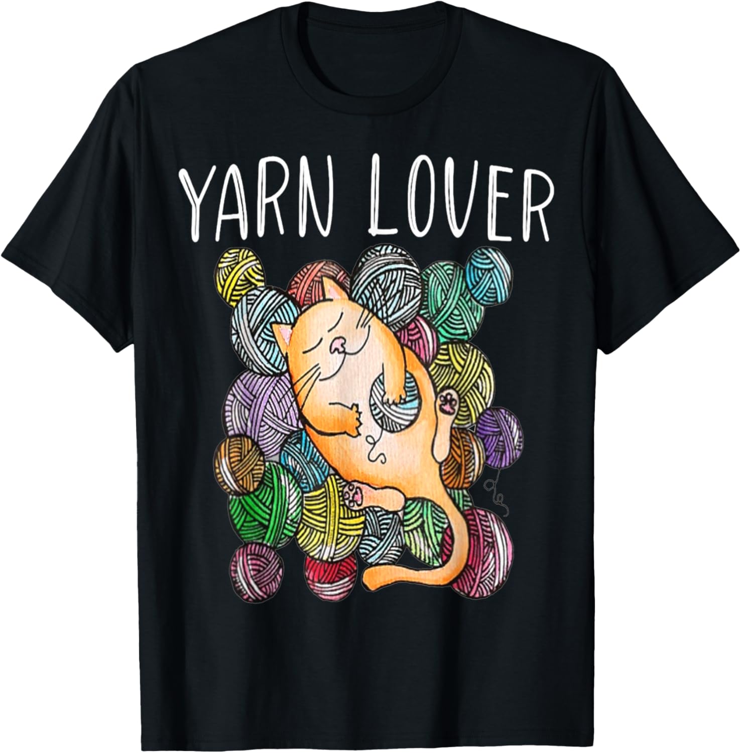 Yarn Lovers - Cute Cat pets lover