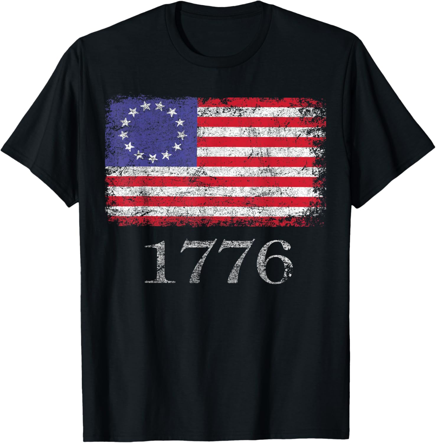 4Th Of July T Shirt American Flag Betsy Ross 1776 Men Women