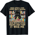 There Was A Woman Who Really Loved Books And Yarn Crocheting