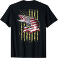 Northern Pike Fishing American Camo Usa Flag For Fisherman