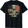 Trump Arrest This American Flag 4Th Of July On Back