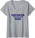 Womens Shermer High School V Neck
