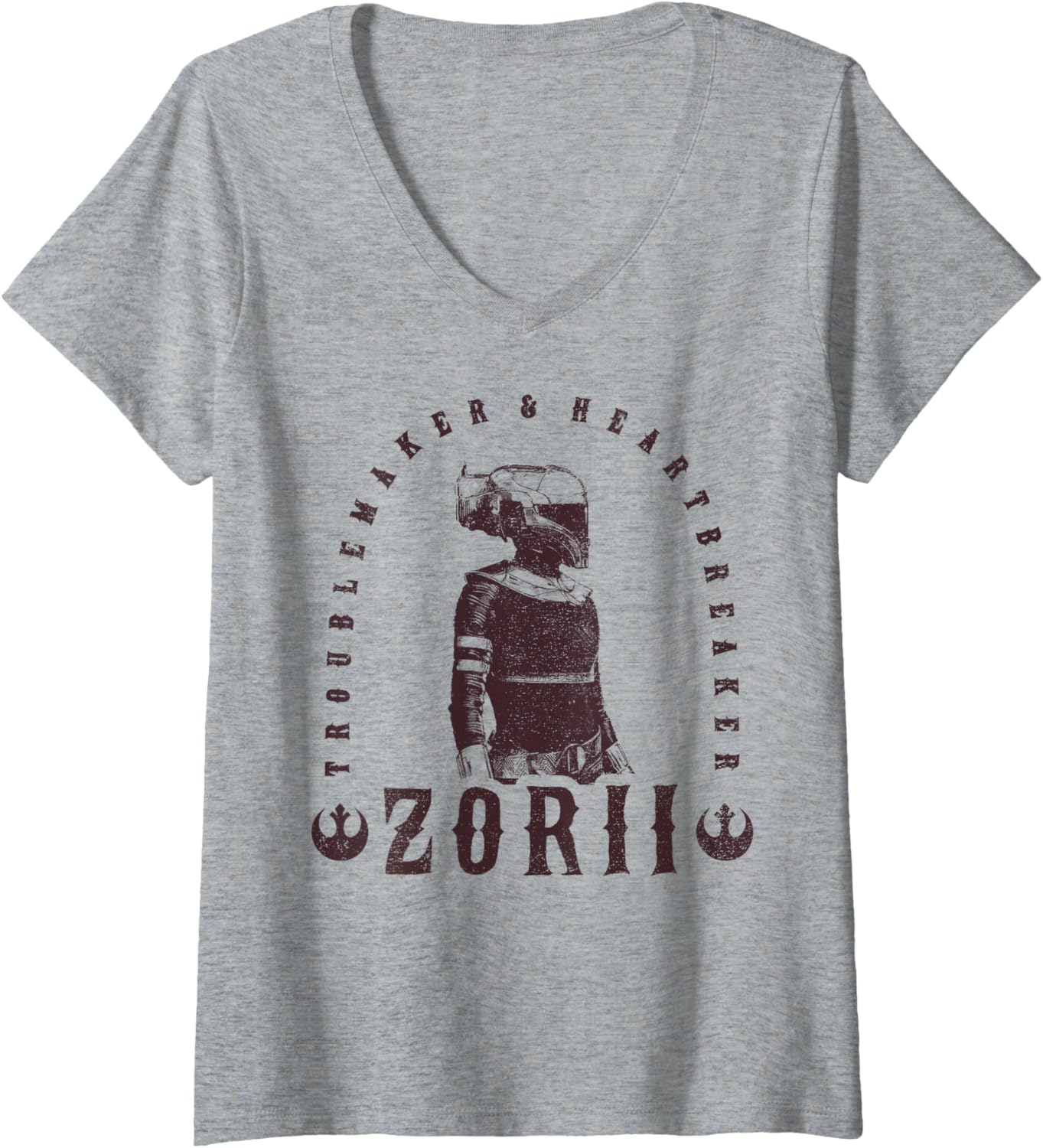 Star Wars: The Rise Of Skywalker Zorii Troublemaker V-Neck