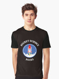 Rocket Science Rocks Graphic T Shirt T Shirt Clean Design