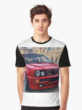 Lancia Delta Integrale Acrylic Painting Graphic T Shirt T Shirt Trending US Best Seller Look