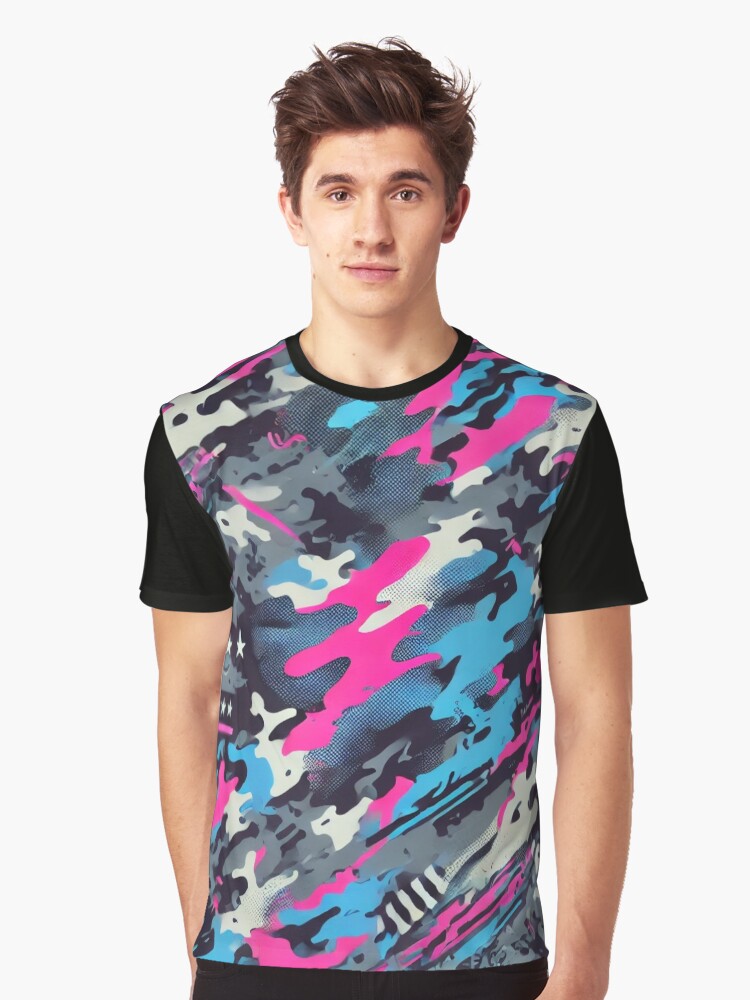 Sultry Camo Bold Beautiful Graphic T Shirt T Shirt High Search Demand High CTR Pick