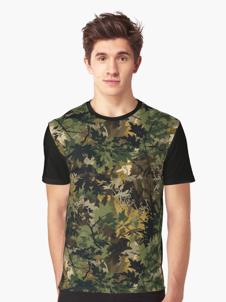 Classic Desert Camouflage Texture For Rugged Style Lover Graphic T Shirt T Shirt Aesthetic Fit Daily Comfort