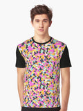 bright pink camo pattern Graphic T Shirt T Shirt Trending 2025 Fan Favorite