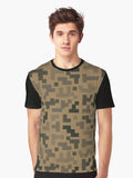 camouflage design Graphic T Shirt T Shirt Best Seller Look Daily Comfort