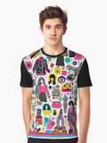 Girls Just Wanna Have Style Graphic T Shirt T Shirt Premium Print Modern Aesthetic