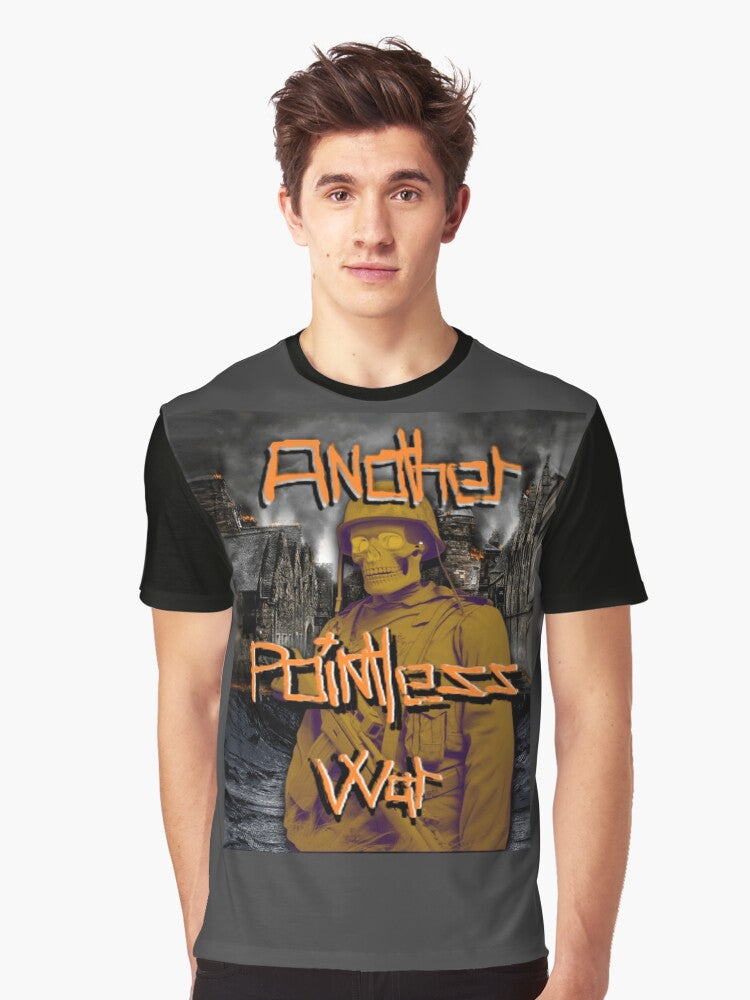 Another Pointless War Graphic Shirt T Shirt Clean Design