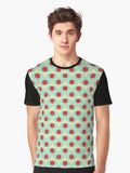 50s Drops Pattern Graphic T-Shirt | Premium Unisex T-Shirt, Trending Graphic Tee