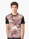 Beautiful Luxurious Camo Print For Wildlife Enthusiast Graphic T Shirt T Shirt Aesthetic Fit Hot Search US