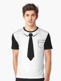 Necktie Graphic Shirt T Shirt Everyday Wear
