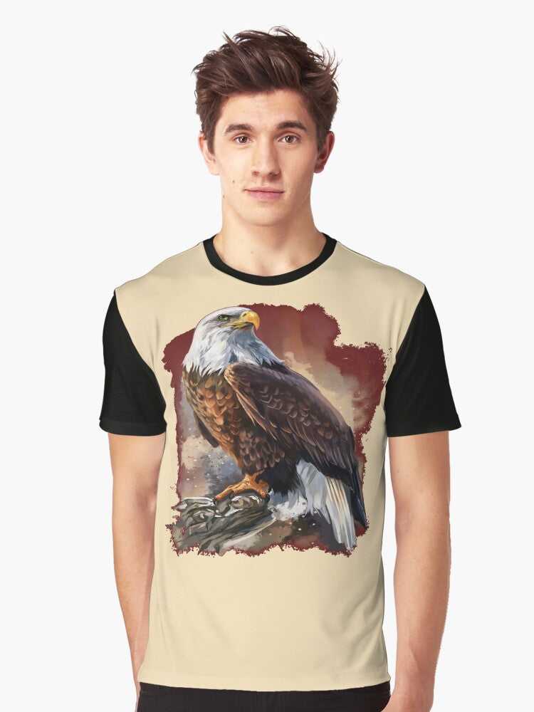 The Majestic Eagle Graphic Shirt T Shirt Clean Design