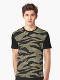 Tigerstripe Camo Graphic T Shirt T Shirt Premium Quality Fan Favorite