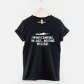 I'm Not Camping Resting My Legs T-Shirt | Funny Gamer Tee | Retro Gaming Apparel