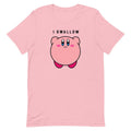Kirby Shirt | Funny Dirty Joke | I Swallow T-shirt | Kirby Fun Nintendo Tee Gaming Shirt