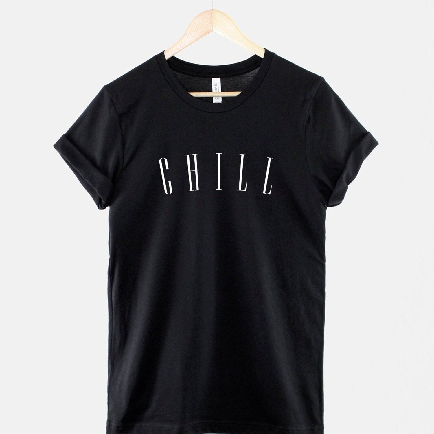 Chill T-Shirt: Motivation Yoga Mantra, Soft Cotton Tee for Relaxation