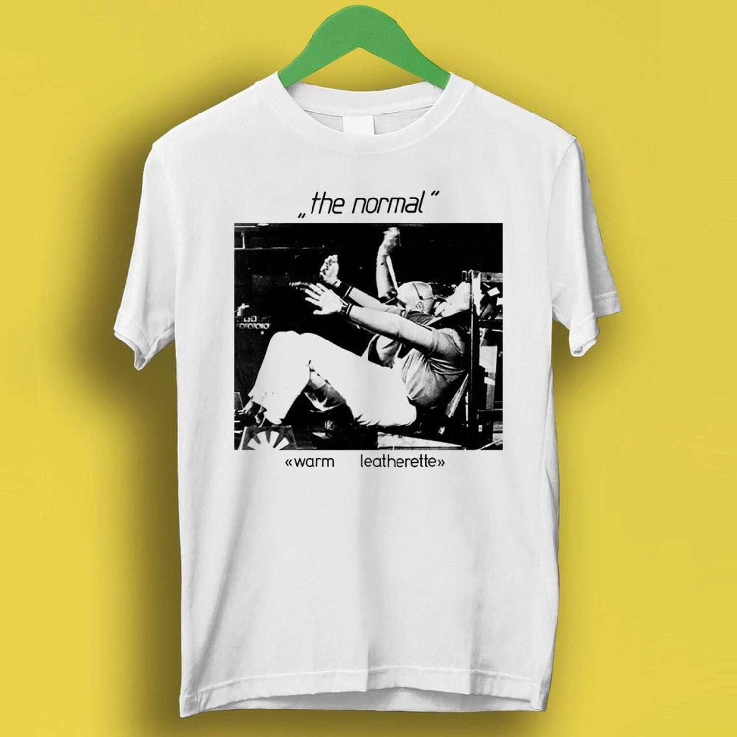 Warm Leatherette New Wave T-Shirt | Funny Meme Gift | Style Unisex Gamer Tee